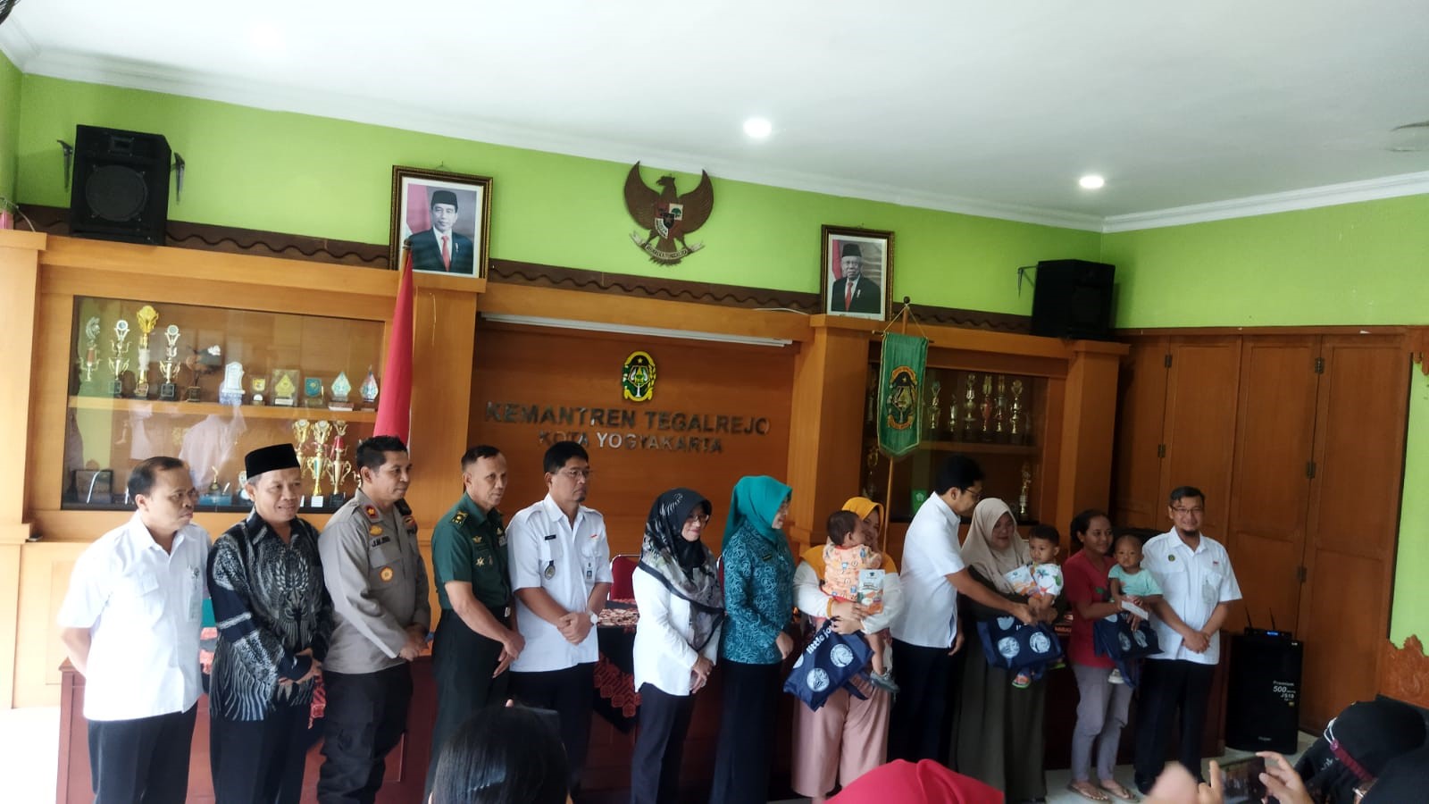 PJ Walikota Yogyakarta Hadiri Pembagian Bubuk Tabur Gizi kepada Balita Berisiko Stunting